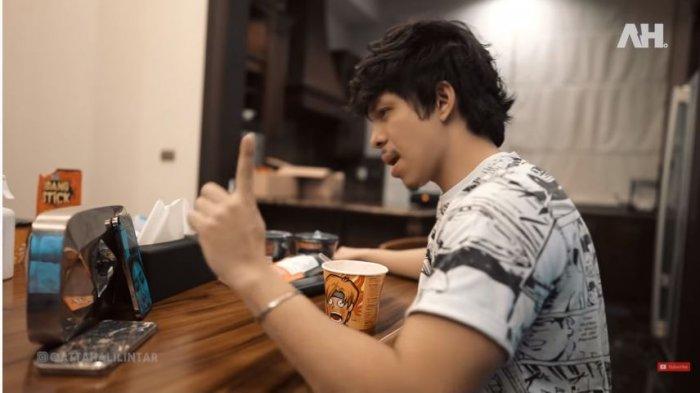 Atta Halilintar beri semangat agar Aurel berusaha untuk segera sembuh dari Covid-19, Kamis (18/2/2021).