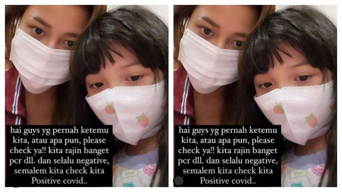 Aurel Hermansyah dan Arsy Hermansyah positif Covid-19, Senin (15/2/2021).
