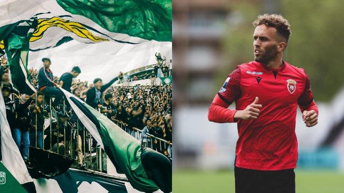 BCS-Slemania koregrafi (kiri) dan gelandang serang yang santer dikabarkan bergabung dengan PSS Sleman Ze Levante (kiri) pada postingan Instagram @bcsxpss @zevalente_10. BCS-Slemania siap ucap ale untuk gelandang anyar PSS Sleman Ze Valente?