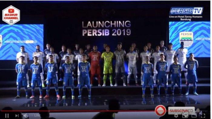 Capture Video Siaran Langsung Launching Persib Bandung