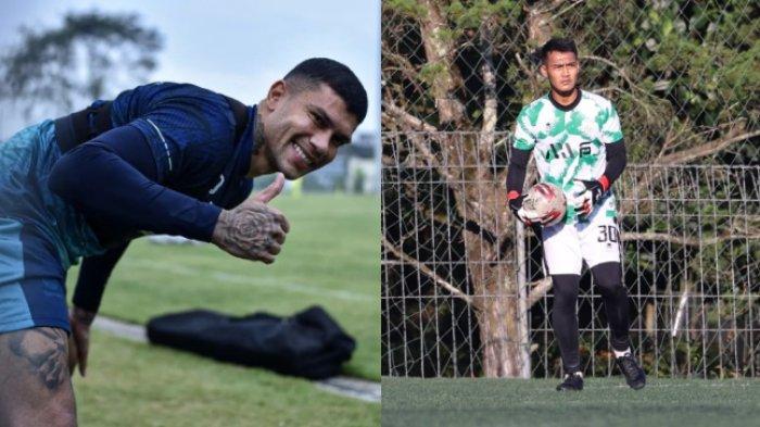 Kolase foto pemain anyar Persib Bandung, Ciro Alves (kiri) dan Reky Rahayu (kanan). Mereka berdua bertekad untuk bekerja keras demi yang terbaik untuk Persib Bandung.
