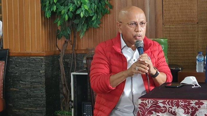 Darmizal MS ditemui wartawan di kawasan Mega Kuningan, Jakarta, Kamis (25/2/2021).
