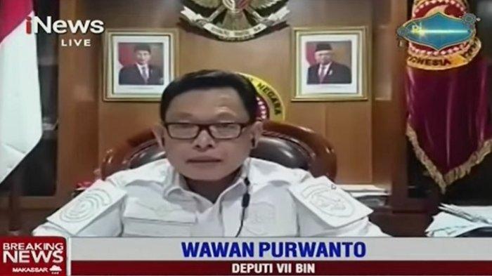 Deputi VII BIN Wawan Purwanto mengungkapkan operasi jaringan teroris sudah direncanakan sejak Januari lalu, Rabu (31/3/2021). Hal itu menyusul serangan teroris bom bunuh diri di Gereja Katedral Makassar dan tembak-menembak dengan terduga teroris di Mabes Polri.