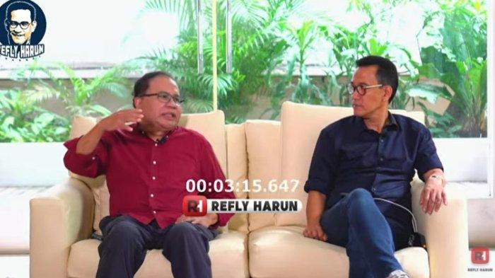 Ekonom senior Rizal Ramli mengungkapkan dirinya pernah ditawari menjadi Ketua Umum Partai Demokrat, Senin (22/3/2021).