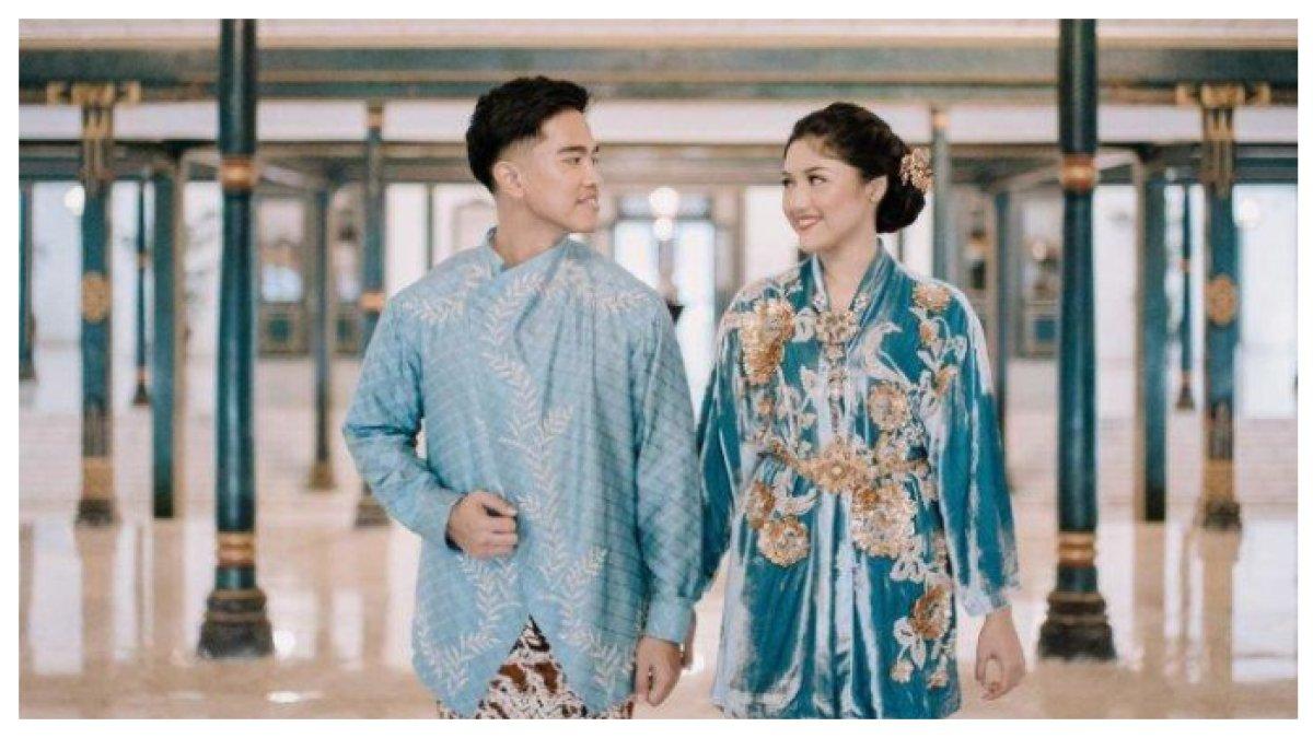 Potret Kaesang Pangarep dan calon istrinya, Erina Gudono. Terbaru, sejumlah menteri terlibat dalam prosesi siraman Kaesang Pangarep yang digelar di Solo, Jumat (9/12/2022) pagi.