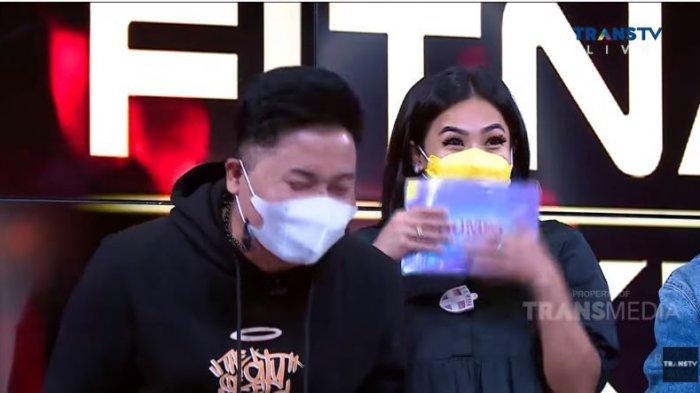 Feni Rose terbelalak kaget mendengar rahasia Raffi Ahmad yang dibongkar Merry, Kamis (25/2/2021).