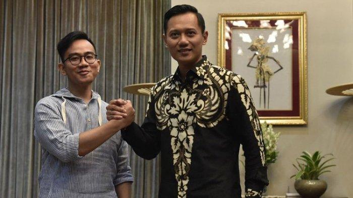 Foto asli Gibran dan AHY di tahun 2017