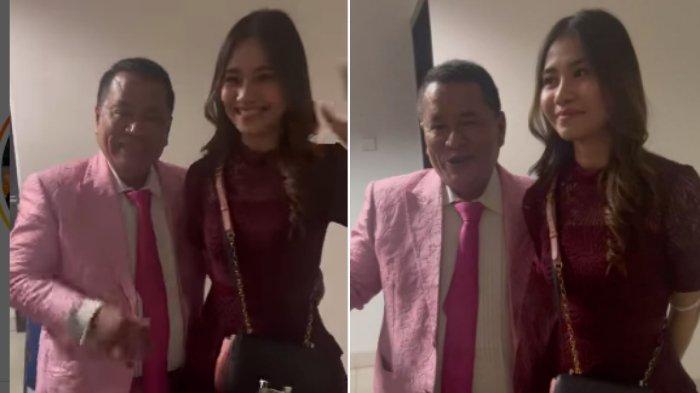 Claudia Senduk bertemu dengan Hotman Paris pada Minggu (4/9/2022).