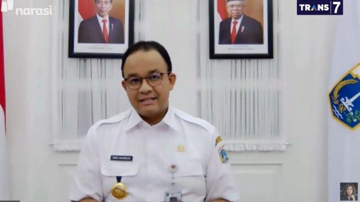 Gubernur DKI Jakarta Anies Baswedan kembali menerapkan PSBB, dalam acara Mata Najwa, Rabu (9/9/2020).