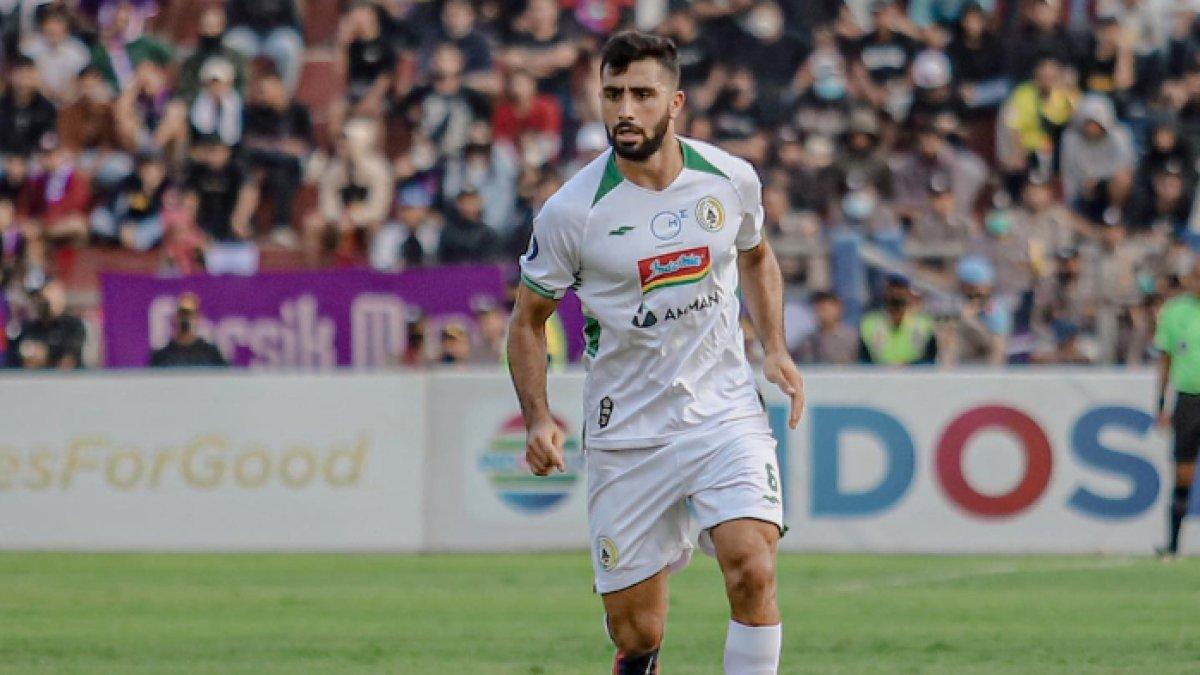 Jihad Ayoub ketika memperkuat PSS Sleman.