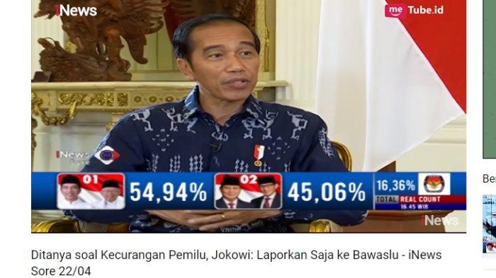 Calon Presiden (Capres) 01, Joko Widodo angkat bicara soal dirinya yang ingin berkomunikasi secara langsung dengan Capres 02, Prabowo Subianto.