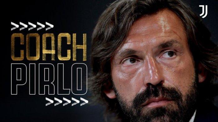 Juventus umumkan Andrea Pirlo resmi jadi pelatih, pada Minggu (9/8/2020).
