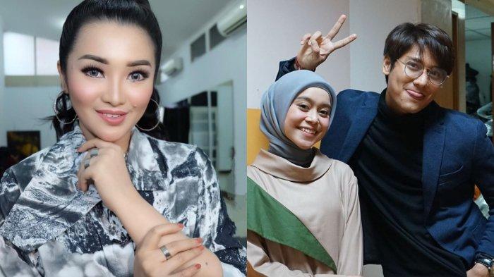 Kolase foto Fitri Carlina, Lesti Kejora, dan Rizky Billar.