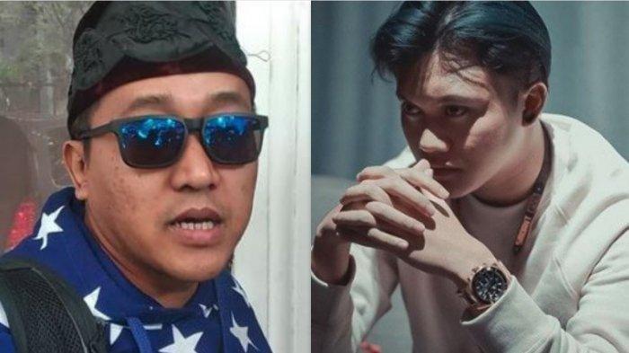 Kolase foto Teddy Pardiyana (kiri) - Rizky Febian (kanan)