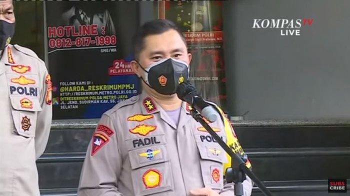 Konferensi pers Kapolda Metro Jaya Irjen Pol Fadil Imran, Jumat (4/12/2020) tentang ormas preman.