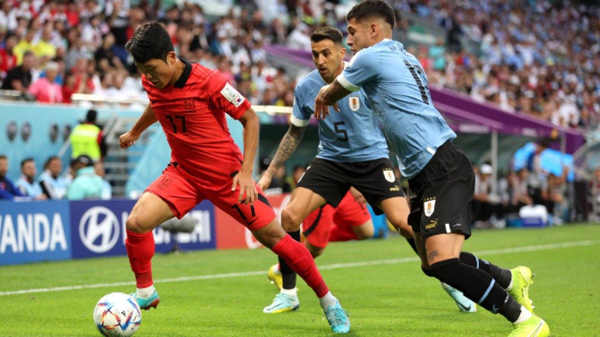Cuplikan pertandingan Uruguay vs Korea Selatan di laga perdana grup H Piala Dunia 2022