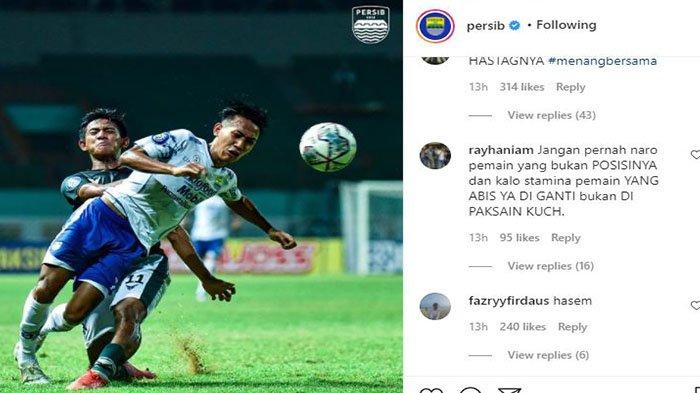 Kritikan Bobotoh untuk Robert Alberts di laga kontra Persikabo 1973.