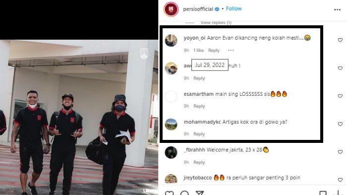 Paseopati pertanyakan keberadaan Gerard Artigas dan Aaron Evans jelang laga Persija Jakarta vs Persis Solo di pekan kedua Liga 1 2022/2023.