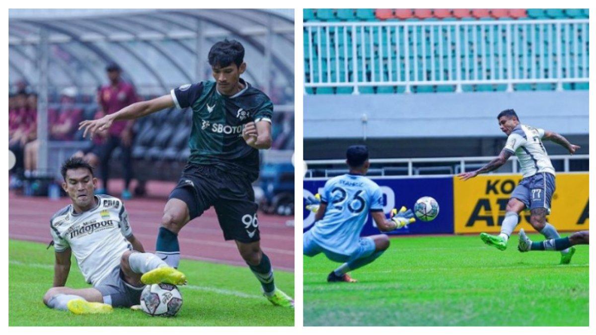Persib Bandung bisa menumbangkan tuan rumah Persikabo 1973 dengan skor 3-1.