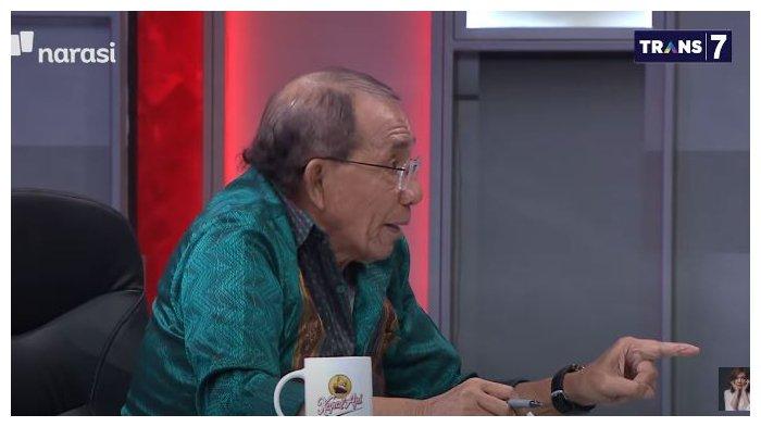 Politisi sekaligus pendiri Partai Demokrat, Max Sopacua dalam acara Mata Najwa, Rabu (3/3/2021). Dirinya mengaku tersinggung dengan pernyataan dari Wakil Sekjen Partai Demokrat, Jansen Sitindaon.