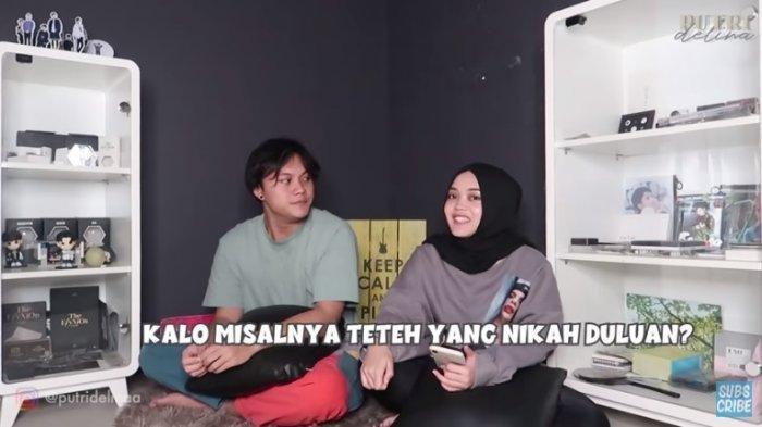 Rizky Febian dan Putri Delina.