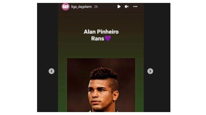 Rumor merapatnya Alan Pinheiro ke RANS Cilegon FC.