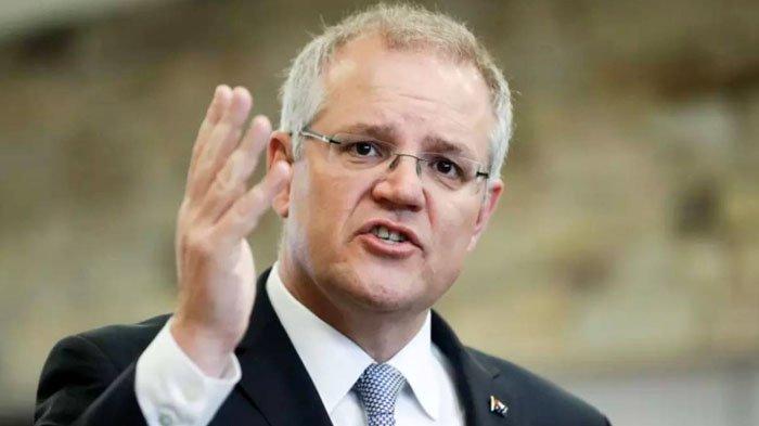 Perdana Menteri Asutralia Scott Morrison. Pemerintah Australia mengeluarkan travel warning ke Indonesia untuk liburan Natal dan Tahun Baru.