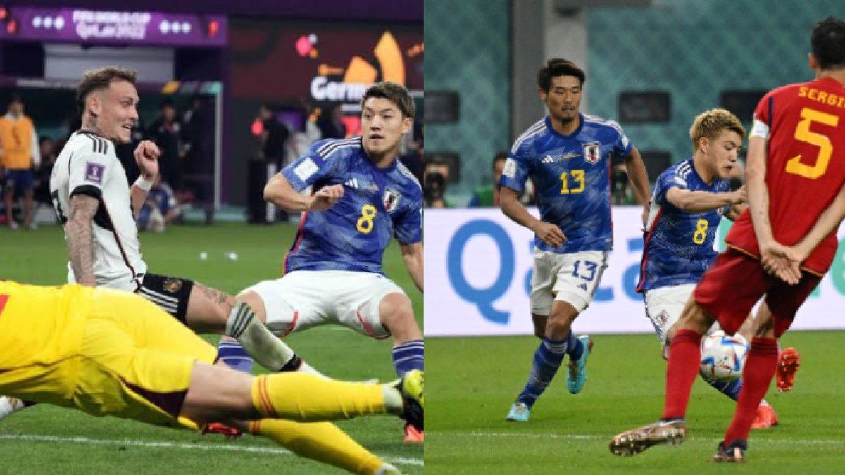 Cuplikan gol Ritsu Doan kontra Jerman (kiri) dan kontra Spanyol (kanan). Statistik gila supersub Jepang Ritsu Doan yang sukses buat malu Spanyol dan pulangkan Jerman di Piala Dunia 2022.