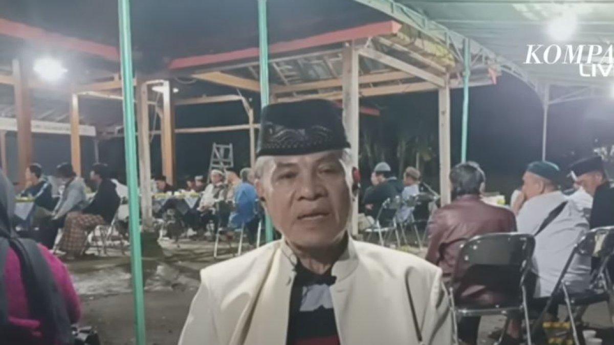 Sukoco, kerabat keluarga yang tewas diracun anak sendiri di Magelang, Jawa Tengah, Selasa (29/11/2022).