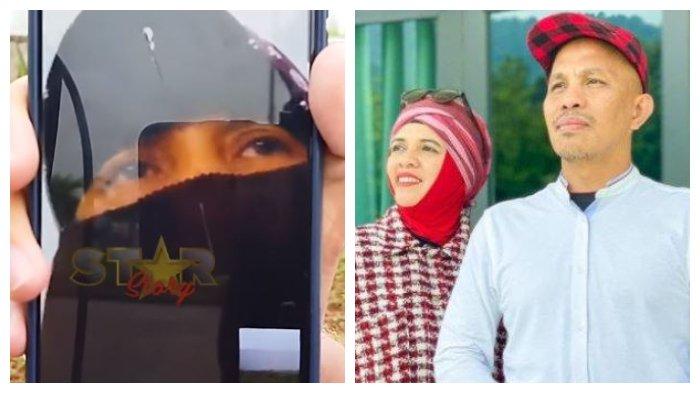 Kolase potret Umi Afif dan orangtua Atta Halilintar, Halilintar Anofial Asmid dan Lenggogeni Faruk, Minggu (20/6/2021).