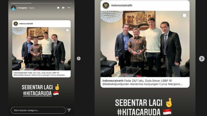 Unggahan kiper Panathinaikos FC B keturunan Indonesia, Cyrus Margono