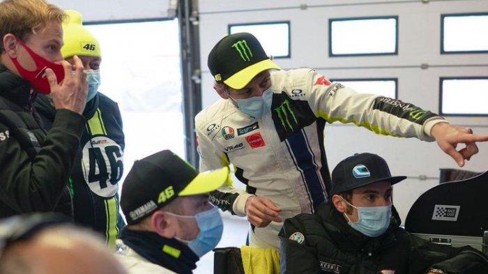 Valentino Rossi mulai latihan dengan Ferrari 488 GT3 untuk persiapan mengikuti Gulf 12 Hours