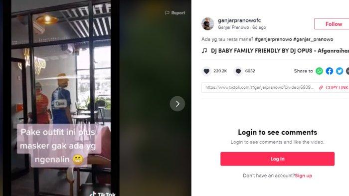 Viral Gubernur Jawa Tengah Ganjar Pranowo menyamar layaknya artis Korea saat berada di rest area, ditonton hingga 4 juta kali.