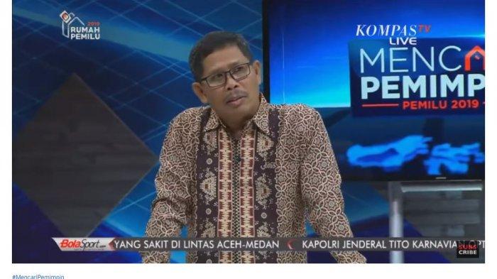 Wakil Direktur Departemen Saksi TKN Jokowi-Ma'ruf, I Gusti Putu Artha menyebut banci pada poin ketujuh permohonan sengketa Badan Pemenangan Nasional (BPN)