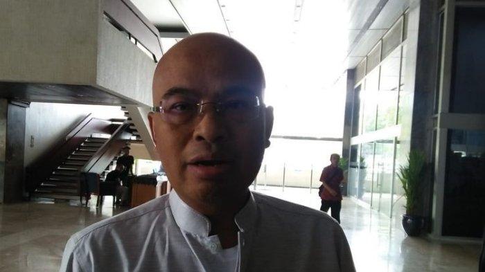Wakil Ketua Komisi III Desmond J Mahesa di Kompleks Parlemen, Senayan, Jakarta, Jumat (13/12/2019).